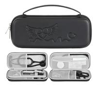 Glucoracy Étui pour stéthoscope 3M Littmann/ADC/Omron/MDF Noir
