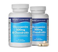 Glucosamine 500mg & Chondroïtine | 360 Gélules | Jusqu’à 4 mois de bienfaits |SimplySupplements