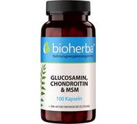Glucosamine, chondroïtine & MSM 100 gélules