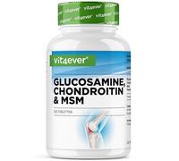Glucosamine Chondroïtine MSM - 365 Comprimés - Hautement dosé à 2000 mg par jour - 3 mois d'approvisionnement - Sans additifs indésirables