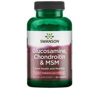 Glucosamine, Chondroïtine & MSM, 750mg - 120 comprimés