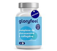 Glucosamine Chondroïtine MSM, Enrichi en Collagène & Acide Hyaluronique, 120 Comprimés Hautement Dosés, Pour les Os, Cartilage & Système Immunitaire, Contre les Douleurs Articulaires, Sans Additifs