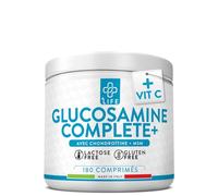 Glucosamine Chondroïtine Msm Et Vitamina C 180 Comprimés PiuLife® Bien-être Du Cartilage, Des Os, Complement Articulation Chondroitine Glucosamine Sulfate, Genoux, Épaule, Coude