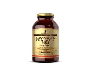 Glucosamine Chondroïtine MSM extra-fort avec Ester-C 180 comprimés Solgar