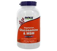 Glucosamine Et MSM 240 Veg Caps Par Now Foods