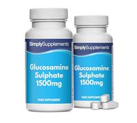Glucosamine Sulfate 2KCL 1500mg | Formule Forte pour Mode de Vie Actif | Source Marine | 120 Comprimés | 4 Mois d'Approvisionnement | Fabrication au Royaume-Uni selon les Normes BPF