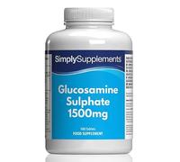 Glucosamine Sulfate 2KCL 1500mg | Formule Forte pour Mode de Vie Actif | Source Marine | 180 Comprimés | 6 Mois d'Approvisionnement | Fabrication au Royaume-Uni selon les Normes BPF