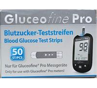 Glucose-Bandelette Gluceofine Pro 50 Pièce PZN 11537128 Bz Teste