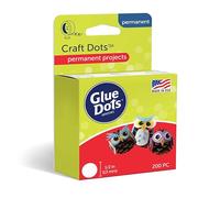 Glue Dots Rouleau de pastilles adhésives pour Bricolage Clair