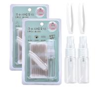 Glue-Free Invisible Double Eyelid Sticker, 240 Strips Waterproof Invisible Double Eyelid Tape, Eye Lid Tape For Hooded Eyes, For Women Girls (Natural-2set)