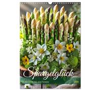 Glück des asperges - de la récolte au plaisir (calendrier mural 2026 DIN A3 haut), calendrier mensuel CALVENDO