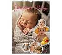 Glückliche Babys (Wandkalender 2027 DIN A3 hoch), CALVENDO Monatskalender: Der Kalender steht für liebevolle Fürsorge, sanfte Produkte und Momente voller Geborgenheit.