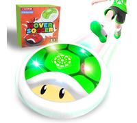 Glückpa Air Power Football avec LED, Ballon de Foot Aéroglisseur pour Enfant Garçon Fille 3 4 5 6 7 8 Ans, Jeux Intérieur Enfant, Jouet de Hover Ball, Cadeaux de Noël pour Garçons