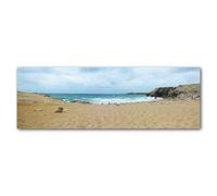 Glücksvilla - Bretagne mon amour 6 - Div. Dimensions (image sur toile 5 cm, 120 x 40 cm) en provenance de DE - Impression d'art XXL paysage - France Atlantique Mer Côte Plage Rochers