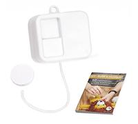 GLÜCKSWOLKE - Boite a Musique Bebe I 14 Melodies au Choix (Let it Go - Frozen) I Mecanisme avec Corde pour Peluche Musicale I imperméable et lavable I E-Book avec Instructions pour Couture et Crochet