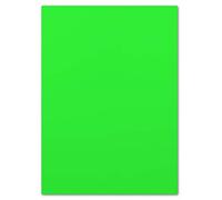 Glüxx-Agent Lot de 75 feuilles de papier lumineux - Format A4 - 21 x 29,7 cm - Papier fluo vert - 80 g/m² - Double face - Vert fluo - Papier pour affiches lumineuses