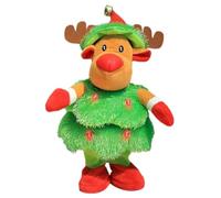 Glugahrif Bonhomme de Neige en Peluche Qui Chante | Jouet de Danse de Noël avec en Peluche - Interactive fonctionnant avec Piles pour Maison, Voiture, hôtel, Salle de Bureau et fêtes