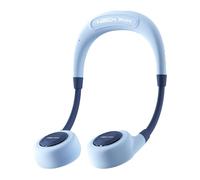 Glugahrif Climatiseur pour cou - Ventilateur USB sans pales portable à transporter | Dispositif de refroidissement pour bureau, plage, voyage, aventure extérieure, camping, voiture salle de classe