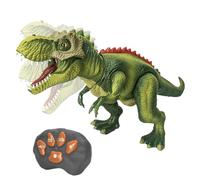 Glugahrif Dinosaure Télécommande Animal électrique de mouvement Animal avec lumières et pulvérisateur pour enfants Intérieur Extérieur Piscine Jardin Voyage