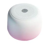 Glugahrif Enceinte sans fil pour voyage - Haut-parleur avec caisson de basses pour extérieur | Lecteur musical compact et léger avec transmission stable pour maison, extérieur, école et voyages