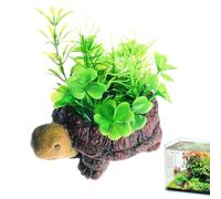 Glugahrif Pierre À Air pour Aquarium | Petite Pierre À Bulles en Résine Silencieuse,Décorations De Réservoir À Tortue avec Bulles - pour Les Étangs Les Seaux La Maison L'Hydroponie Et Le Bureau