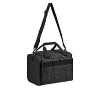 Glugahrif Sac de Rangement étanche - avec bandoulière et Tissu Oxford pour | le rangement des accessoires de pêche - Pour les activités de plein air sur les lacs, rivières, étangs et, Noir , Voir