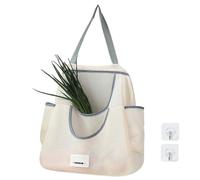 Glugahrif Sac en maille pour, Sacs en filet réutilisables pour | Sac de rangement pour fruits et sacs de rangement réutilisables suspendus pour fruits et sacs de rangement multifonctionnels pour la
