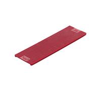 GLUSKE Lot de 500 blocs de vitrage GL-SV 100 x 34 x 6 mm, en plastique noir, 500 pièces | Cales de rondelle - Plaquettes d'écartement