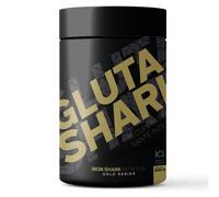 GLUTA SHARK Ironshark Nutrition, L-glutamine pure Kyowa Quality, récupération et croissance musculaire, santé intestinale, équilibre acide-base optimal, GOLD SERIES (500g)
