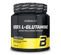 BioTech USA Poudre 100% L-Glutamine avec acides aminés 500 g
