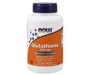 Glutathion avec extrait de chardon-Marie et acide alpha-lipoïque, 500mg - 60 gélules