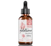 Glutathion Liposomal 1500 mg, Liquide de glutathion Oral avec Vitamine C, L-Glutathion Réduit (GSH), Vegan 60 ml