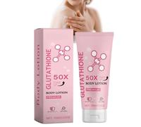 Glutathione 50x Tone Up Body Lotion, glutathione niacinamide lotion pour le corps éclaircissant, crème parfumée hydratante et adoucissante pour un ton de peau uniforme (1)