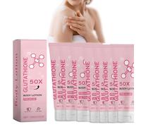 Glutathione 50x Tone Up Body Lotion, glutathione niacinamide lotion pour le corps éclaircissant, crème parfumée hydratante et adoucissante pour un ton de peau uniforme (5)