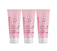 Glutathiones 50x Lotion corporelle, 100g / 3,53fl.oz Lotion de blanchiment de la peau, Hydrating et peau douce partout dans le corps (3pcs)