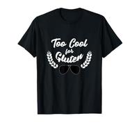 Gluten Free Too Cool for Gluten Intolerance Celiac T-Shirt