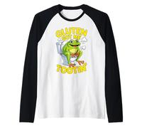 Gluten Got Me Tootin Funny Gluten Intolerant Humor Manche Raglan
