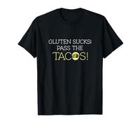 Gluten Sucks Pass The Tacos Mode de Vie Amusant sans Gluten T-Shirt
