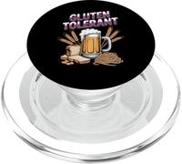 Gluten Tolerant Amateurs de Bière et Pain PopSockets PopGrip pour MagSafe