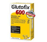 Glutolin 600-125g I Colle Bricolage & Étiquetage à Base de Méthylcellulose I Colle Papier, Carton, Tissu à Divers Supports, Liant Idéal Papier Mâché