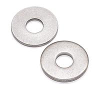 Glvaner Lot de 30 rondelles plates M8 extra larges en acier inoxydable 304 DIN9021 Finition unie Acier inoxydable 18-8