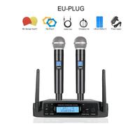 GLXD4 UHF aste pour diverses occasions,telles que les performances sur scène,les discours,les réunions de famille,la mise à niveau KTV Smart -EU-PLUG
