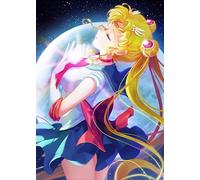 GLXPOG Sailor Moon Diamond Painting, Peinture Diamant Anime Diamant Kit Complet, DIY 5D Diamond Painting pour Adultes Enfants Croix Broderie Cristal Painting Murale Décoration 30x40cm