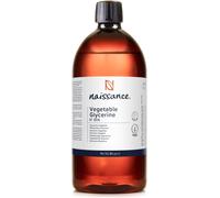 Glycérine Végétale/Glycérol Liquide (No. 806) - 1 Litre - 100% Naturelle - Pour Cheveux, Bouteille Sensorielle, Savon - Pharmacopée Européeenne - Végan - Humectant Naturel