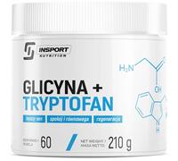 Glycine Poudre Et L Tryptophane, Glycine Pure Cristallisée À Diluer Avec Eau Ou Jus, Complément Alimentaire Sans Arôme Pour Adultes INSPORT Nutrition