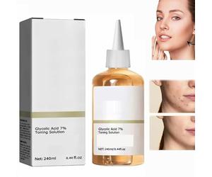 Glycolic Acid 7% Toning Solution,Acide Glycolique 7% Tonique,Moisturising Face Toner,Glycolic Acid Serum Essence,Glycolic Acid 7% Toning Resurfacing Solution,Sérum Lissant Anti-âge,240 ml