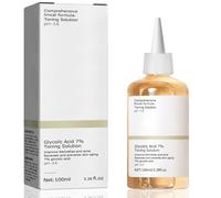 Glycolic Acid Toning Resurfacing Solution, Glycolic Acid 7% Toning Resurfacing Solution, 100ml Glycolic Acid Toning Toner Toning Solution pour les imperfections, hydrater et renforcer votre peau