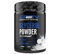 GlycoPump® - 300g - Poudre de glycérol pur avec 65% de glycérine - sans additifs - goût neutre - Idéal comme booster pour les sportifs de force et d'endurance - Vegan