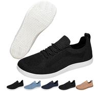 Glyde Essence Shoes Women Men, Glyde Essence - Comfort Hybrid Shoes, Comfort Hybrid Wide Toe Box Slip on Shoess (Black,37)