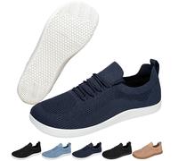 Glyde Essence Shoes Women Men, Glyde Essence - Comfort Hybrid Shoes, Comfort Hybrid Wide Toe Box Slip on Shoess (Dark Blue,41)